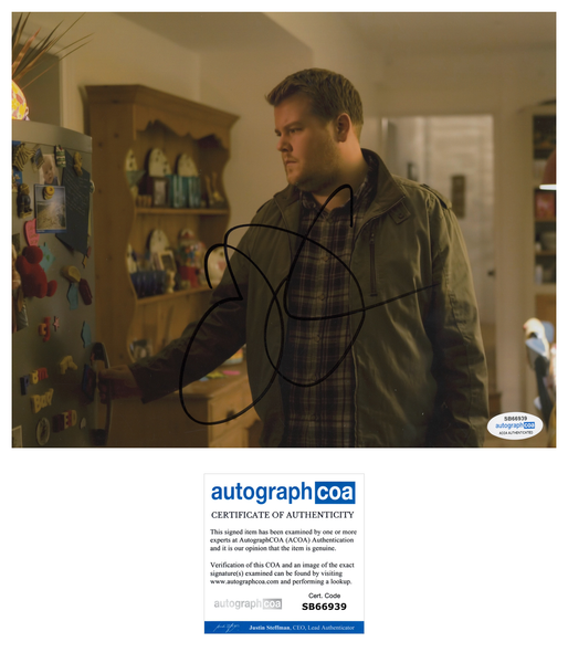James Corden Doctor Who Signed Autograph 8x10 Photo ACOA