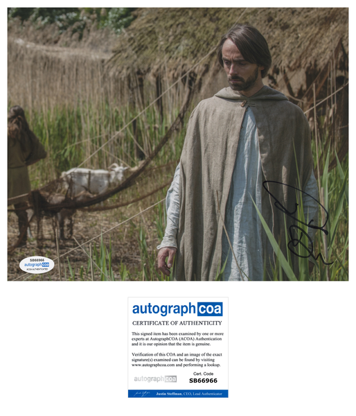 David Dawson Last Kingdom Signed Autograph 8x10 Photo ACOA