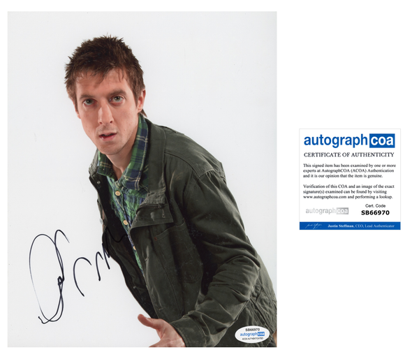 Arthur Darvill Doctor Who Signed Autograph 8x10 Photo ACOA