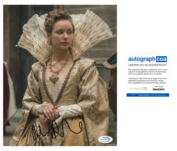 Alexandra Dowling Musketeers Signed Autograph 8x10 Photo ACOA