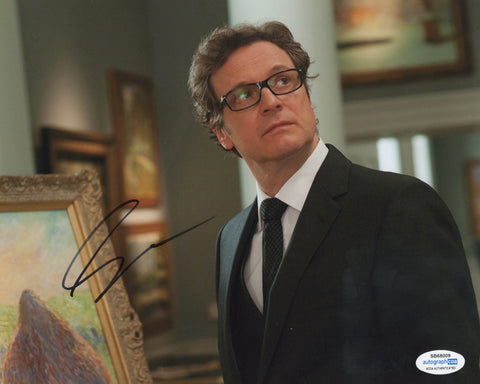Colin Firth The Staircase Signed Autograph 8x10 Photo ACOA