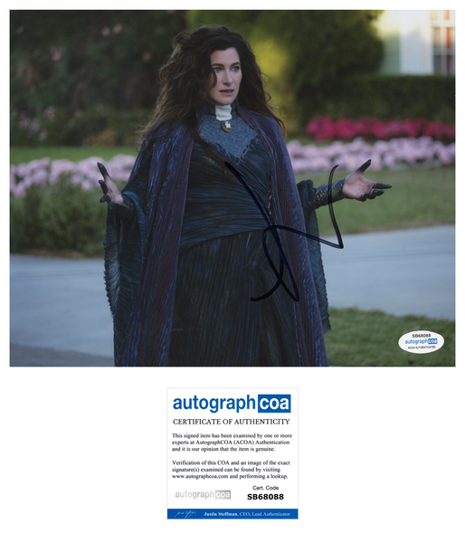 Kathryn Hahn Wandavision Signed Autograph 8x10 Photo ACOA