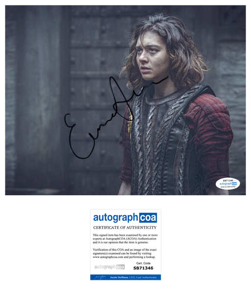 Emma Appleton The Witcher Signed Autograph 8x10 Photo ACOA