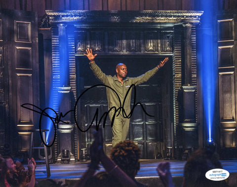 Dave Chappelle Signed Autograph 8x10 Photo ACOA