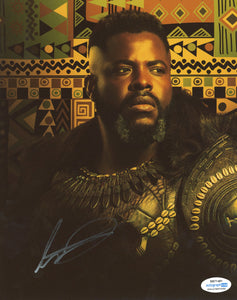 Winston Duke Black Panther Signed Autograph 8x10 Photo ACOA