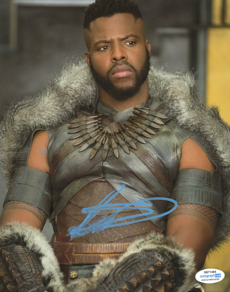 Winston Duke Black Panther Signed Autograph 8x10 Photo ACOA