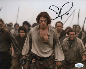 SAm Heughan Outlander Signed Autograph 8x10 Photo ACOA