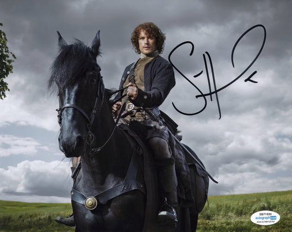 Sam Heughan Outlander Signed Autograph 8x10 Photo ACOA