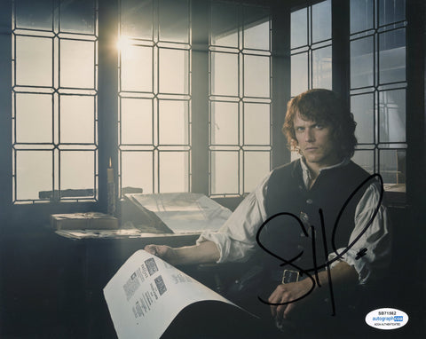 Sam Heughan Outlander Signed Autograph 8x10 Photo ACOA