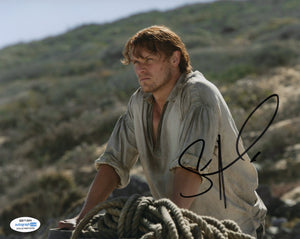 Sam Heughan Outlander Signed Autograph 8x10 Photo ACOA