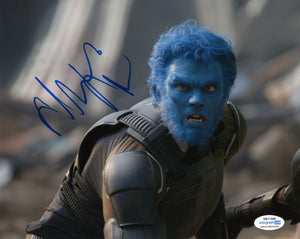 Nicholas Hoult X-Men Signed Autograph 8x10 Photo ACOA