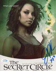 Jessica Parker Kennedy Secret Circle Signed Autograph 8x10 Photo ACOA