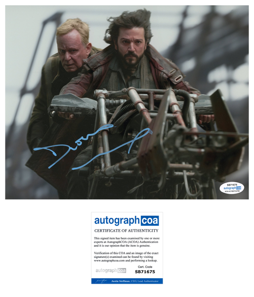 Diego Luna Andor Signed Autograph 8x10 Photo ACOA