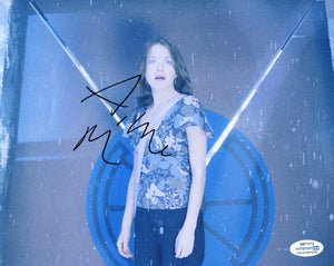 Anna Maxwell Martin Doctor Who Signed Autograph 8x10 Photo ACOA