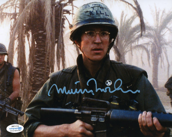 Matthew Modine Full Metal Jacket Signed Autograph 8x10 Photo ACOA