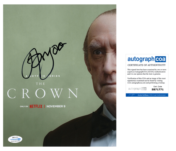 Jonathan Pryce The Crown Signed Autograph 8x10 Photo ACOA