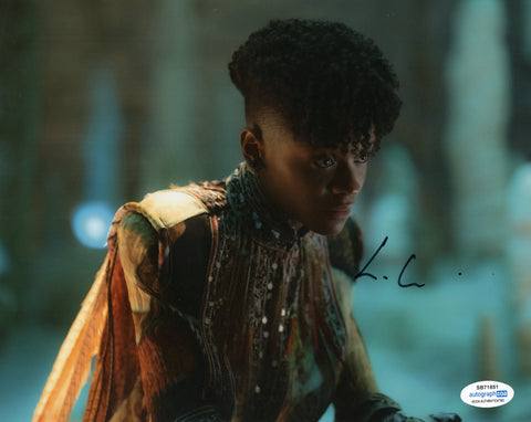 Letitia Wright Black Panther Signed Autograph 8x10 Photo ACOA