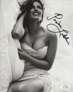 Padma Lakshmi Top Chef Sexy Signed Autograph 8x10 Photo ACOA