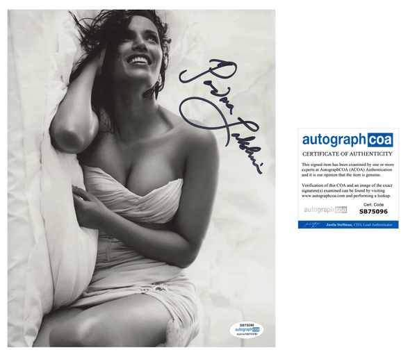 Padma Lakshmi Top Chef Sexy Signed Autograph 8x10 Photo ACOA