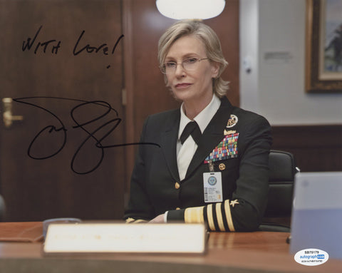 Jane Lynch Space Force Signed Autograph 8x10 Photo ACOA