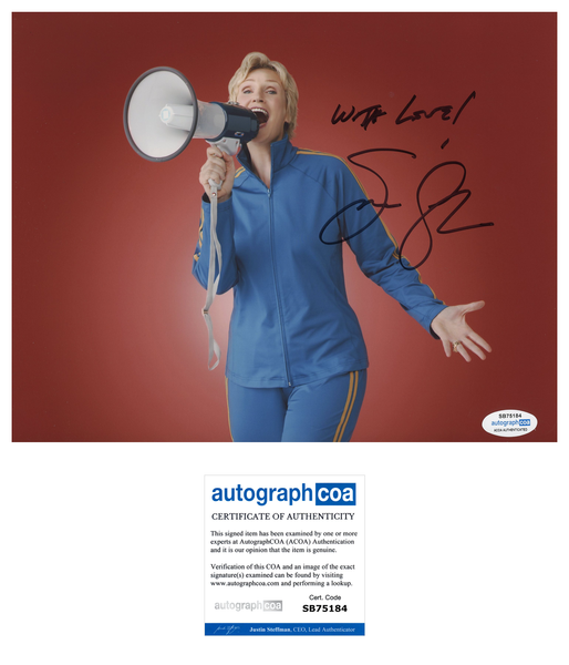 Jane Lynch Glee Signed Autograph 8x10 Photo ACOA