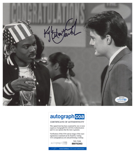 Kyle Maclachlan SNL Signed Autograph 8x10 Photo ACOA