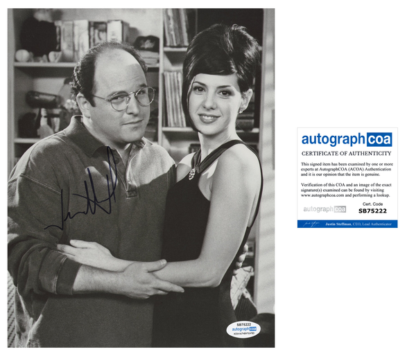 Jason Alexander Seinfeld Signed Autograph 8x10 Photo ACOA