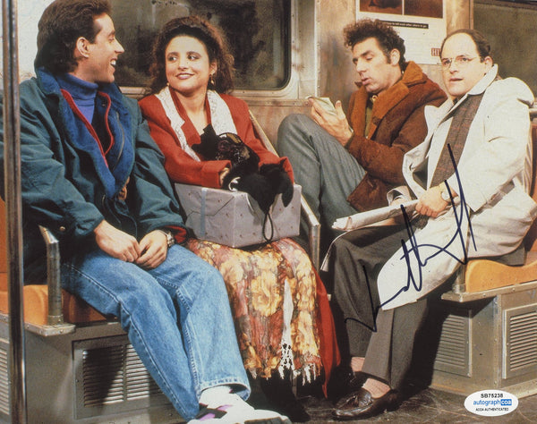 Jason Alexander Seinfeld Signed Autograph 8x10 Photo ACOA