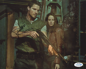 Robbie Amell Resident Evil Signed Autograph 8x10 Photo ACOA