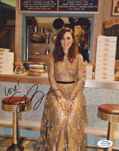 Sara Bareilles Waitress Signed Autograph 8x10 Photo ACOA