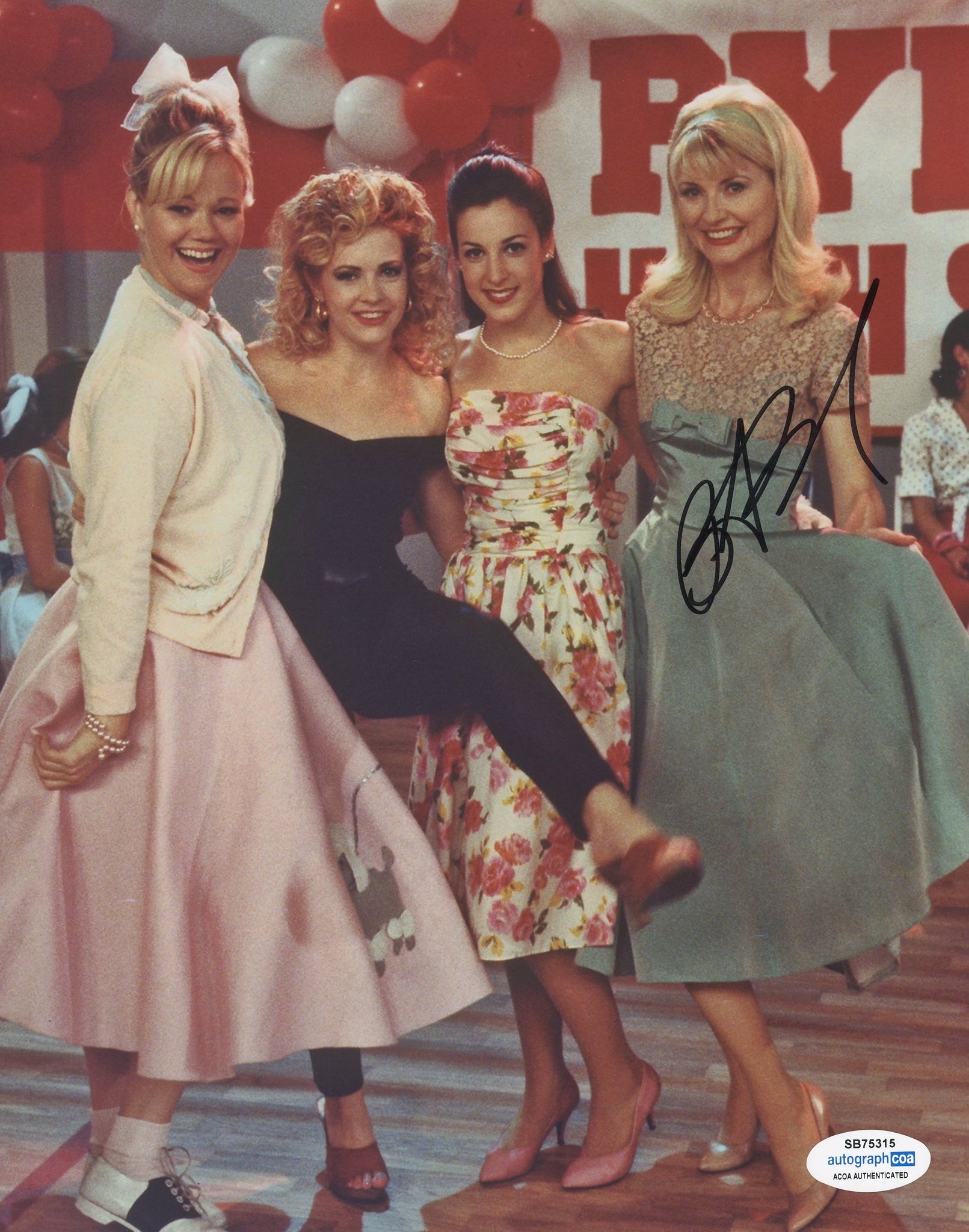 Beth Broderick Sabrina Signed Autograph 8x10 Photo ACOA