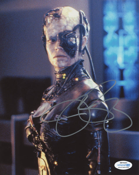 Jeri Ryan Star Trek Signed Autograph 8x10 Photo ACOA