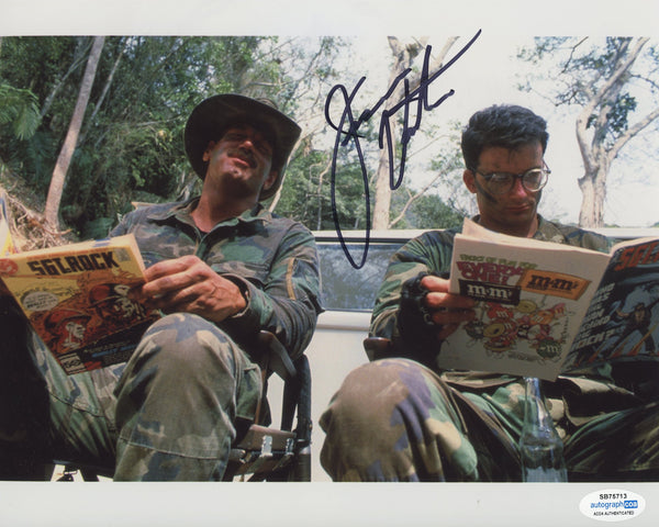 Jesse Ventura Predator Signed Autograph 8x10 Photo ACOA