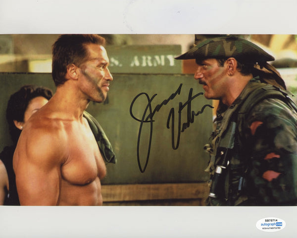 Jesse Ventura Predator Signed Autograph 8x10 Photo ACOA