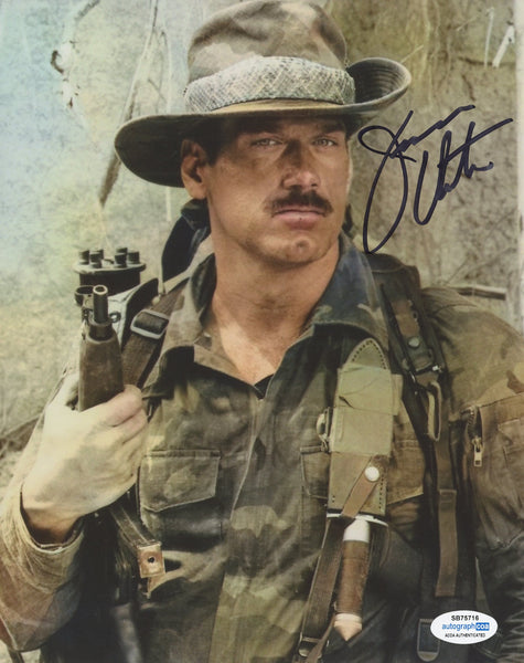 Jesse Ventura Predator Signed Autograph 8x10 Photo ACOA