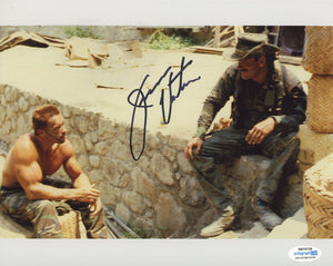 Jesse Ventura Predator Signed Autograph 8x10 Photo ACOA