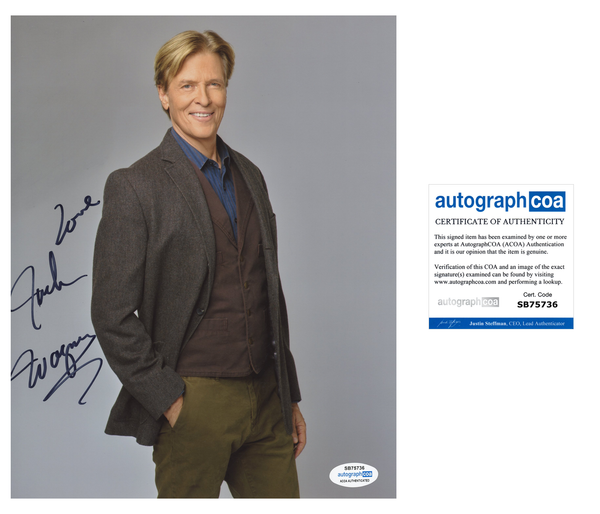 Jack Wagner When Calls The Heart Signed Autograph 8x10 Photo ACOA