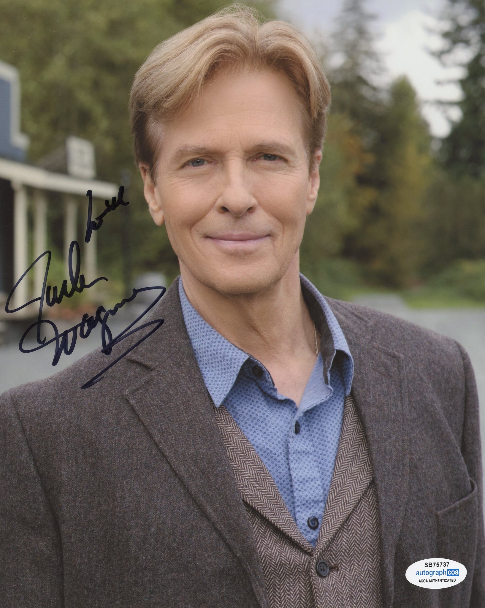 Jack Wagner When Calls The Heart Signed Autograph 8x10 Photo ACOA