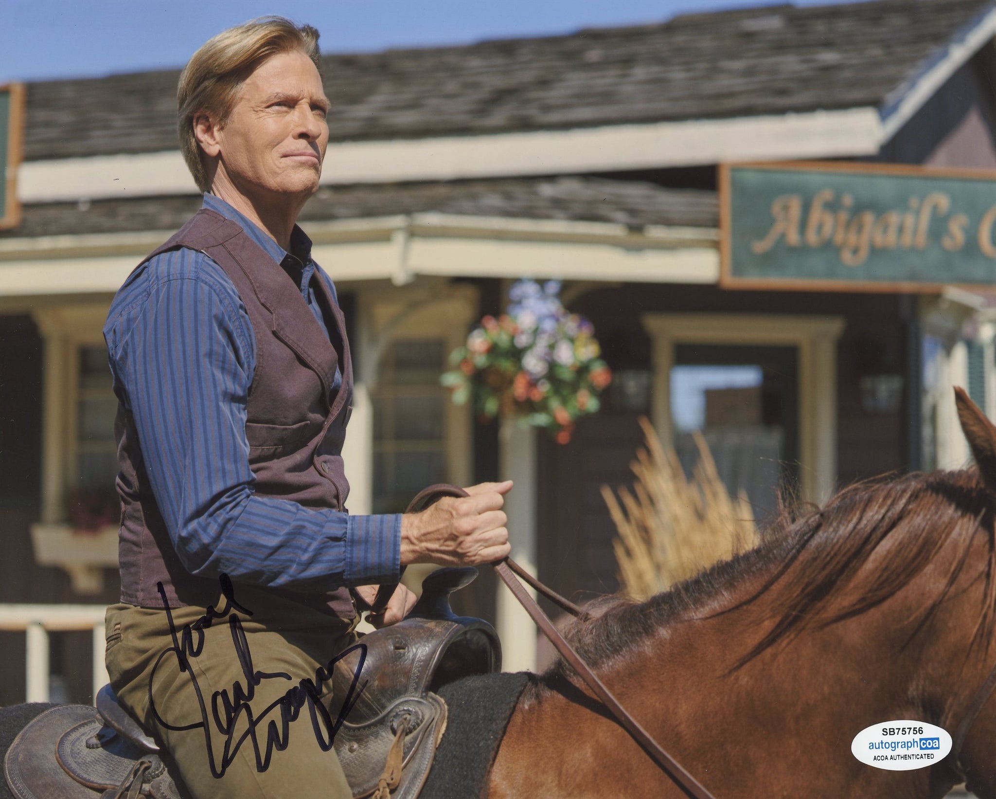 Jack Wagner When Calls The Heart Signed Autograph 8x10 Photo ACOA