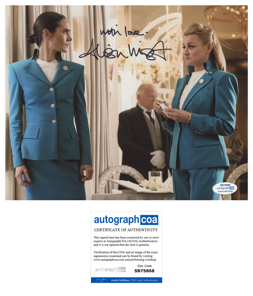 Alison Wright Snowpiercer Signed Autograph 8x10 Photo ACOA