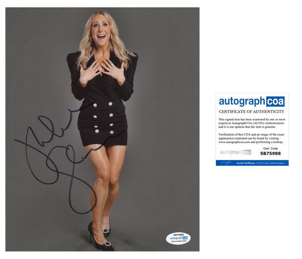 Nikki Glaser Sexy Signed Autograph 8x10 Photo ACOA