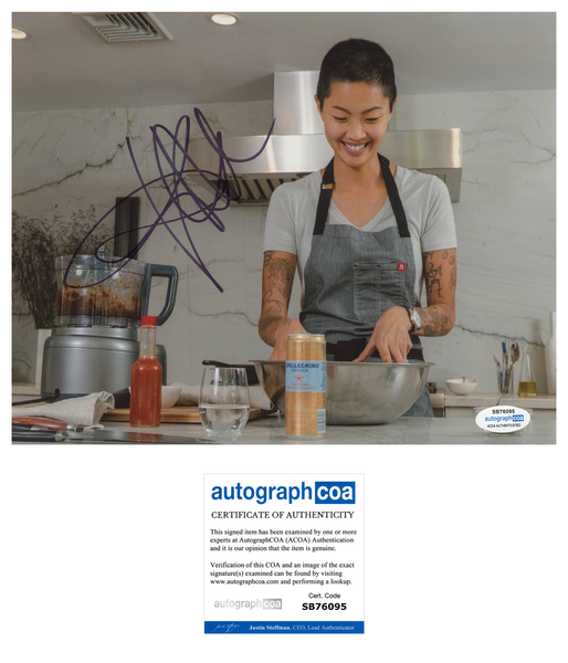 Kristen Kish Top Chef Signed Autograph 8x10 Photo ACOA