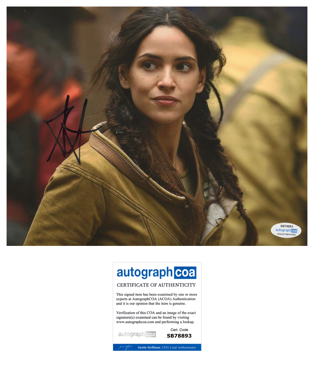 Adria Arjona Andor Signed Autograph 8x10 Photo Acoa Outlaw Hobbies Authentic Autographs