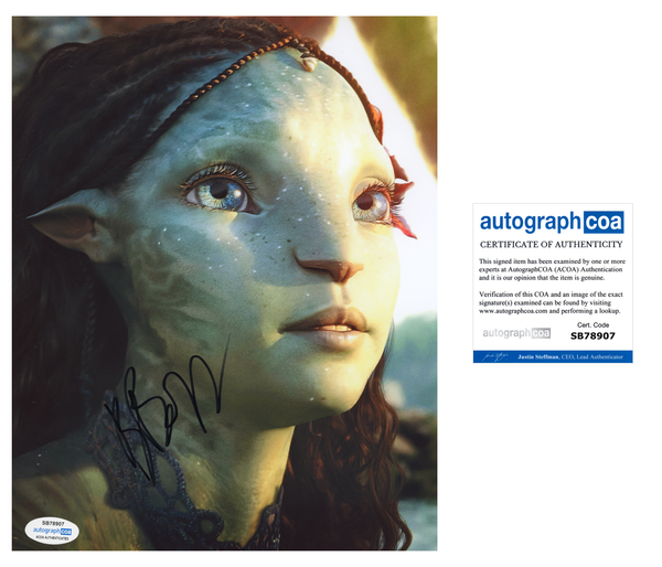 Bailey Bass Avatar Signed Autograph 8x10 Photo ACOA
