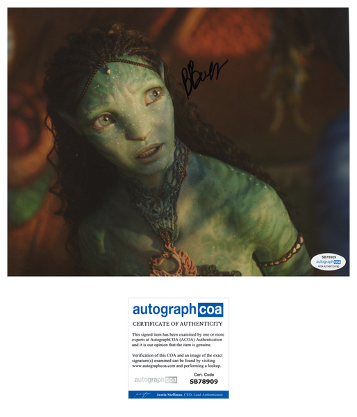 Bailey Bass Avatar Signed Autograph 8x10 Photo ACOA