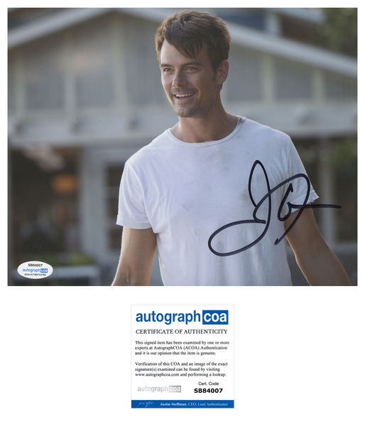 Josh Duhamel Signed Autograph 8x10 Photo ACOA