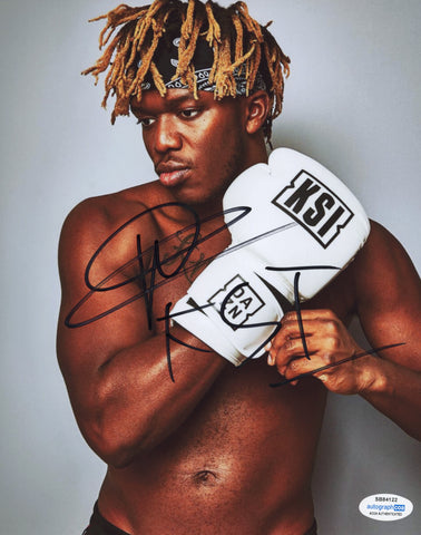 KSI Boxer Signed Autograph 8x10 Photo ACOA