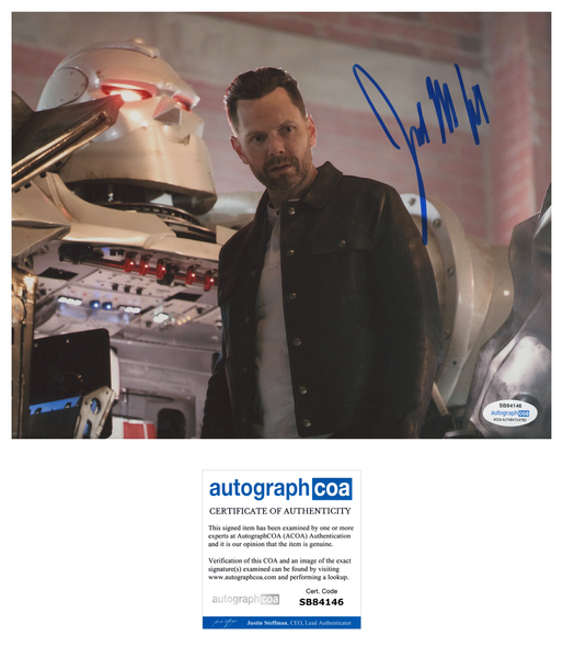 Joel McHale Stargirl Signed Autograph 8x10 Photo ACOA