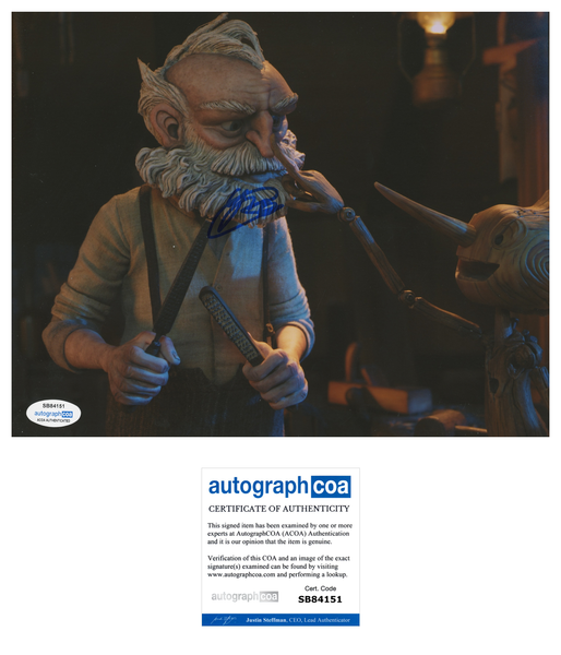 Gregory Mann Pinocchio Signed Autograph 8x10 Photo ACOA