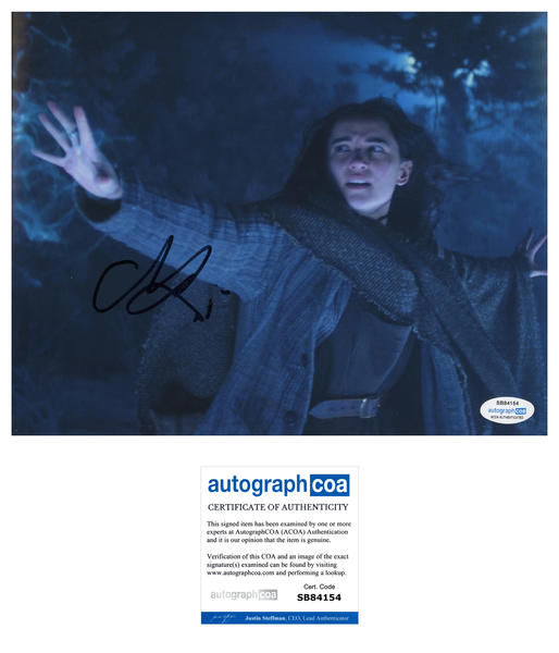 Jessie Mei Lei Shadow and Bone Signed Autograph 8x10 Photo ACOA